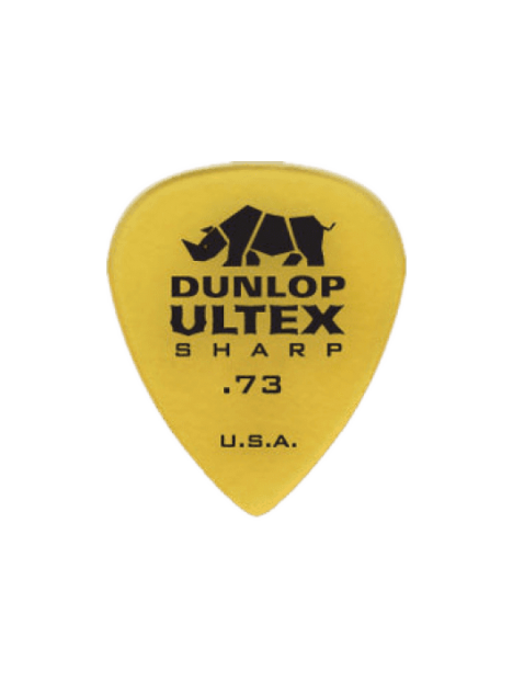 Dunlop - Ultex Sharp 0,73mm sachet de 6 - ADU 433P73 