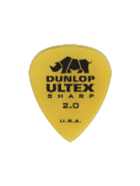 Dunlop - Ultex Sharp 2,00mm sachet de 72 - ADU 433R200 