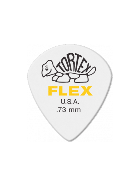 Dunlop - Tortex Flex Jazz III XL 0,73mm sachet de 12 - ADU 466P073 