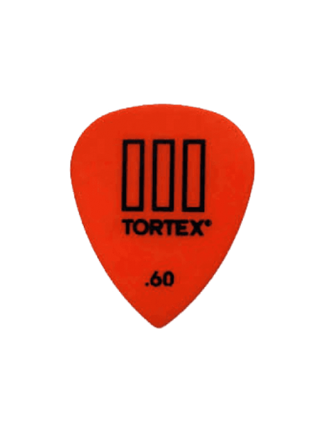 Dunlop - Tortex TIII 0,60mm sachet de 72 - ADU 462R60 