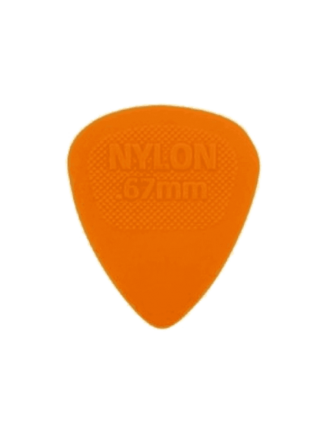 Dunlop - Nylon Midi 0,67mm sachet de 72 - ADU 443R67 