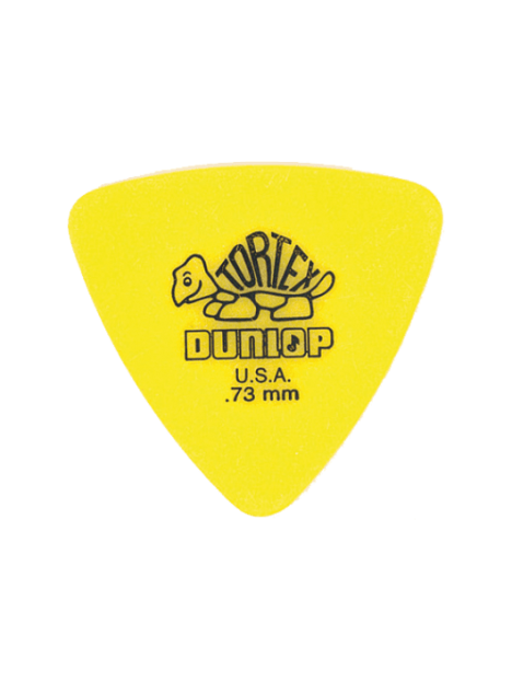 Dunlop - Tortex Triangle 0,73mm sachet de 6 - ADU 431P73 