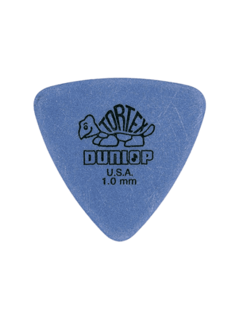 Dunlop - Tortex Triangle 1,00mm sachet de 6 - ADU 431P100 