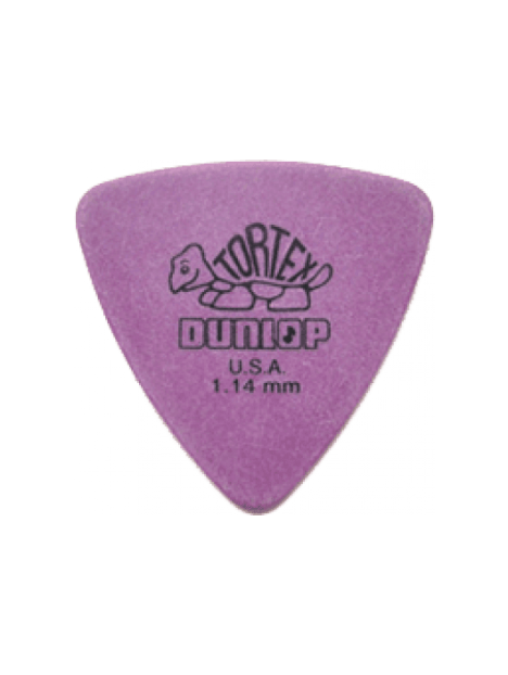 Dunlop - Tortex Triangle 1,14mm sachet de 72 - ADU 431R114 