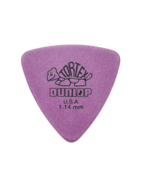 Dunlop - Tortex Triangle 1,14mm sachet de 6 - ADU 431P114 