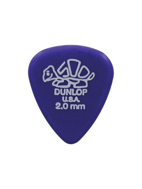 Dunlop - Delrin 500 2,00mm sachet de 12 - ADU 41P200 