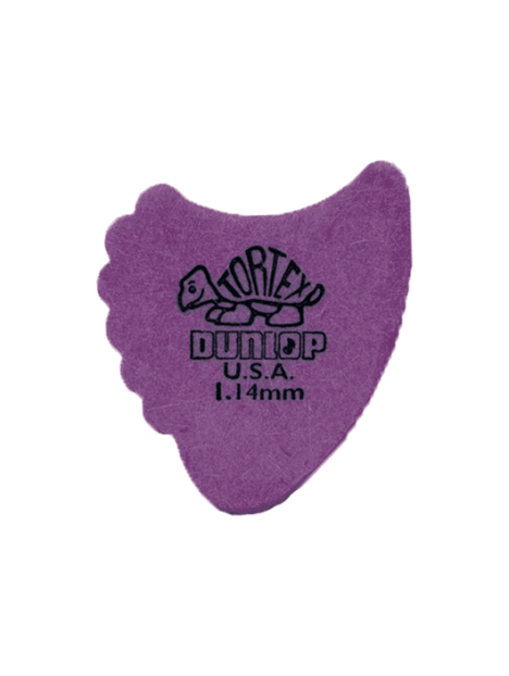 Dunlop - Tortex Fin 1,14mm sachet de 72 - ADU 414R114 