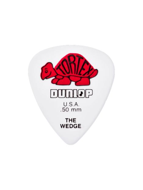 Dunlop - Tortex Wedge 0,50mm sachet de 72 - ADU 424R50 