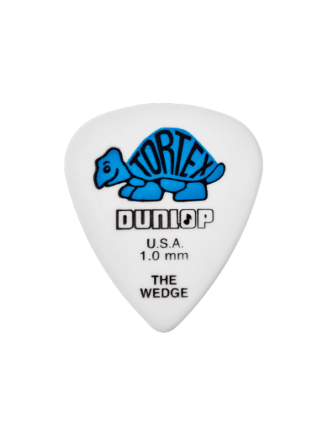 Dunlop - Tortex Wedge 1,00mm sachet de 72 - ADU 424R100 