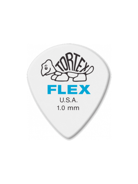 Dunlop - Tortex Flex Jazz III XL 1,00mm sachet de 72 - ADU 466R100 