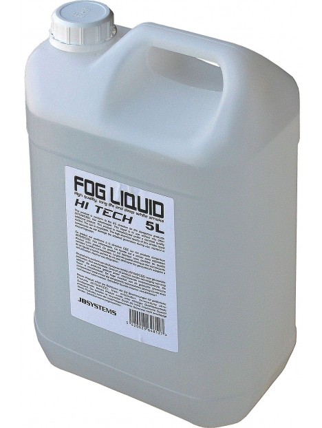 JB systems Fog Liquid Hi-Tech 5L liquide pour machine à fumée