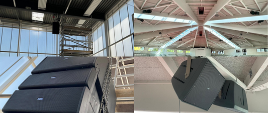 Installation dans le DOJO et la Salle de Basket de Wasquehal