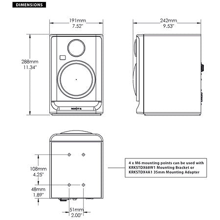 Krk - RP5 G5 White limited (la pièce)
