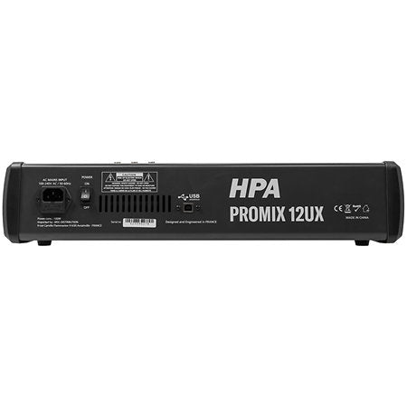 HPA - Promix 12 UX