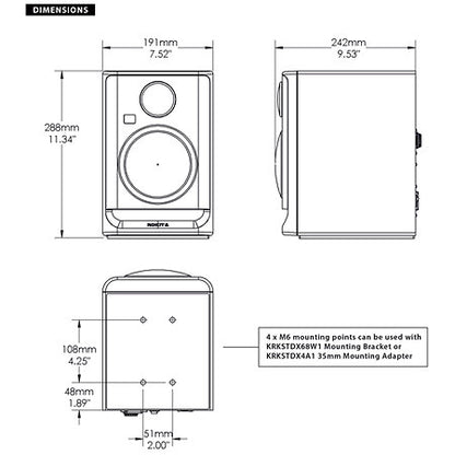 Krk - RP5 G5 White limited (La paire)