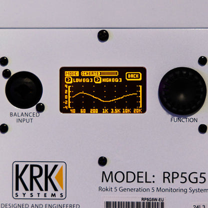Krk - RP5 G5 White limited (La paire)