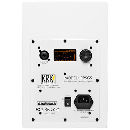 Krk - RP5 G5 White limited (La paire)