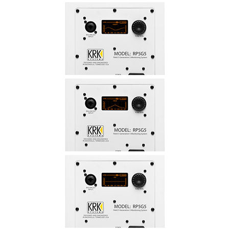 Krk - RP5 G5 White limited (La paire)