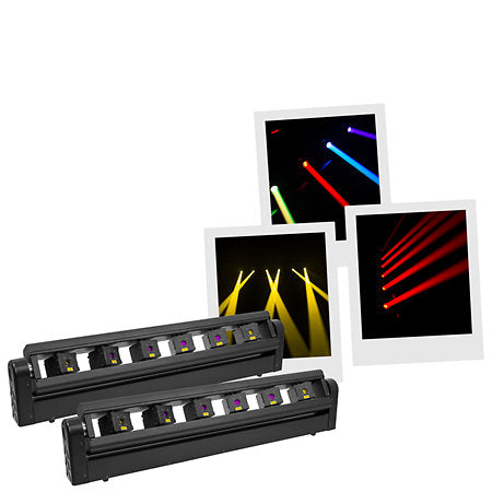 Evolite - LASER Bar 6X1000 RGB (la paire)