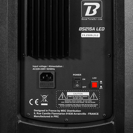 BoomTone DJ - BS215A LED