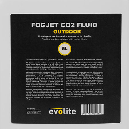Evolite - FogJet Co2 Fluid outdoor 5L