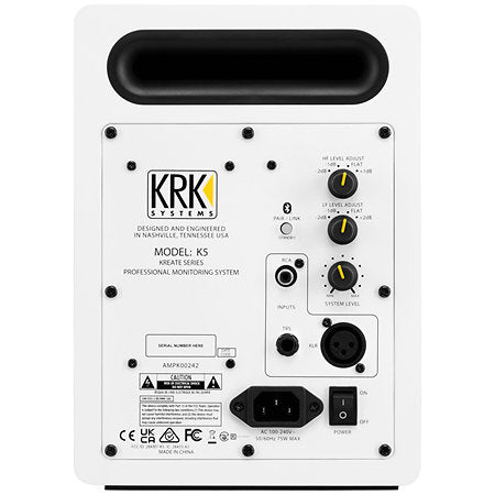 Krk - Kreate 5 White (La paire)