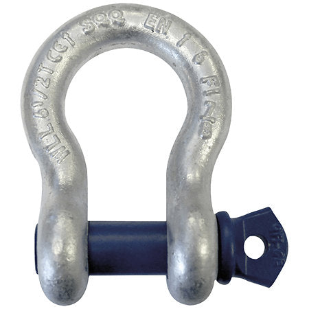 ELLER - Manille à chaîne Boulon à épaulement 6,5 T Argenté