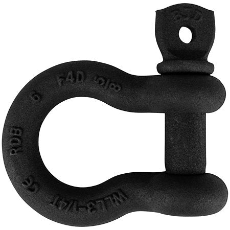 ELLER - Manille de chaîne Boulon à épaulement 3,25 T Noir