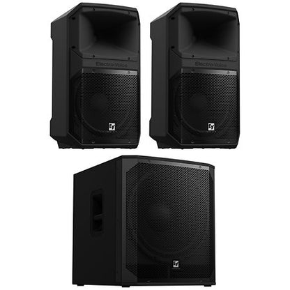 Electro-Voice - EVIVA 12P (la paire) + Sub EVIVA 18SP