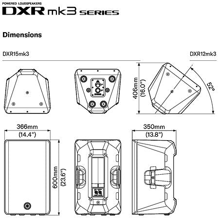 Yamaha - DXR12 MK3