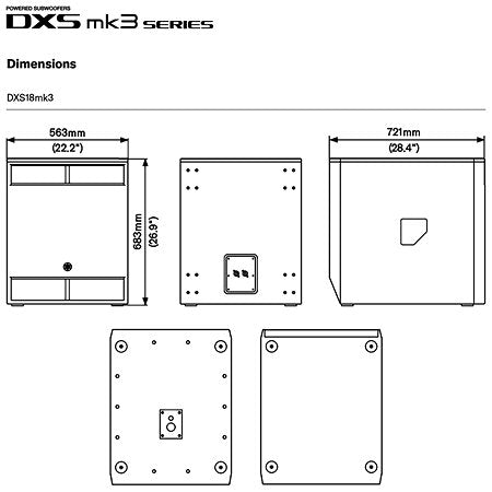 Yamaha - DXS18 MK3