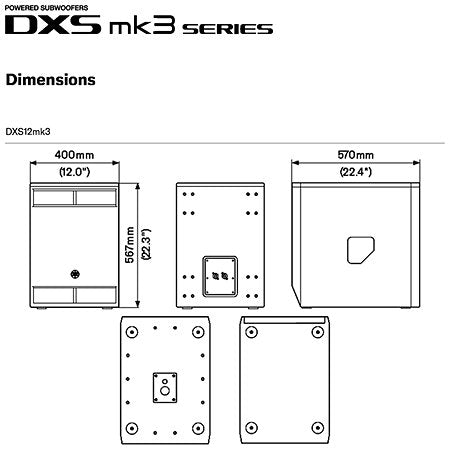 Yamaha - DXS12 MK3