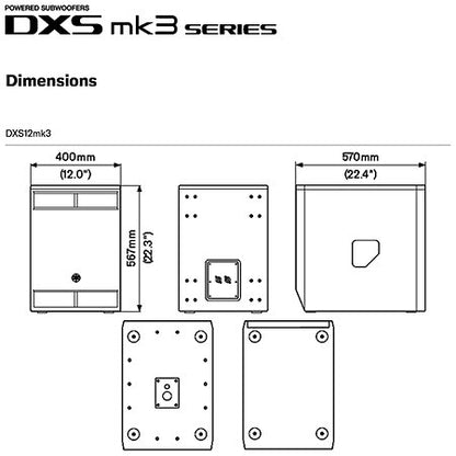 Yamaha - DXS12 MK3