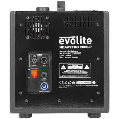 Evolite - HeavyFog 2000-P + 1 an de liquide