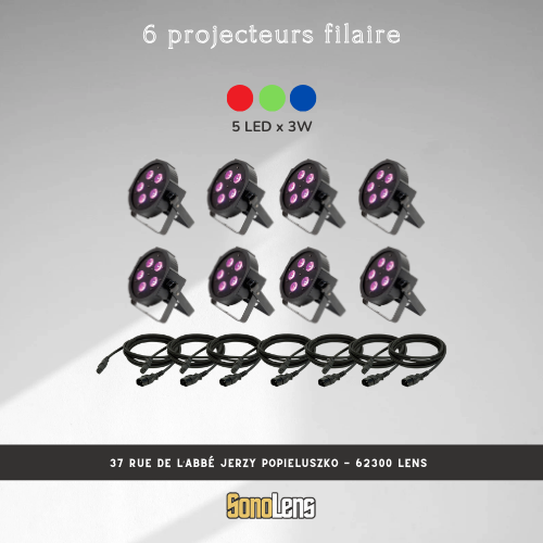 Location Pack 2 son et lumière