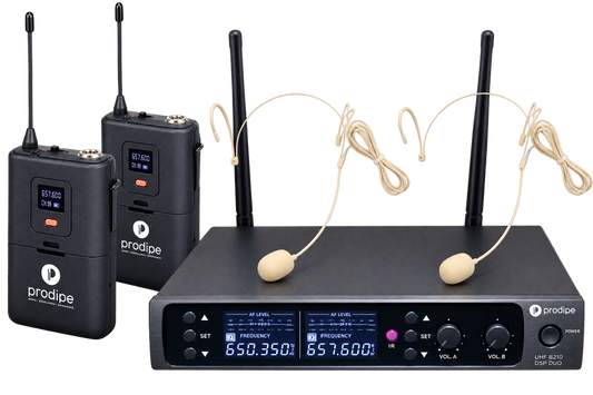 Prodipe - B210 UHF HEADSET SERRE-TETE DOUBLE / DUO