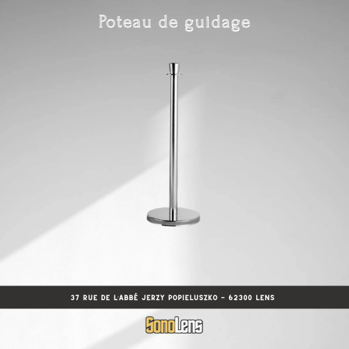 Location poteau de guidage