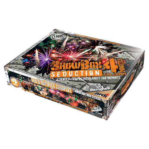 FEU D'ARTIFICE SHOWBOX® SÉDUCTION® 4MN