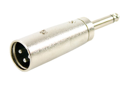 Plugger - Adaptateur XLR Mâle - Jack Mâle Mono Easy