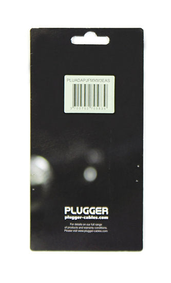 Plugger - Adaptateur Jack Femelle Mono - XLR Mâle 3b Easy