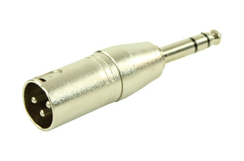 Plugger - Adaptateur XLR Mâle 3b - Jack Mâle Stéréo Easy