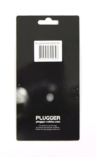 Plugger - Adaptateur XLR Mâle 3b - Jack Mâle Stéréo Easy