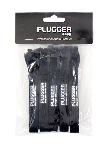 Plugger - Attaches câbles Noir Pack de 10