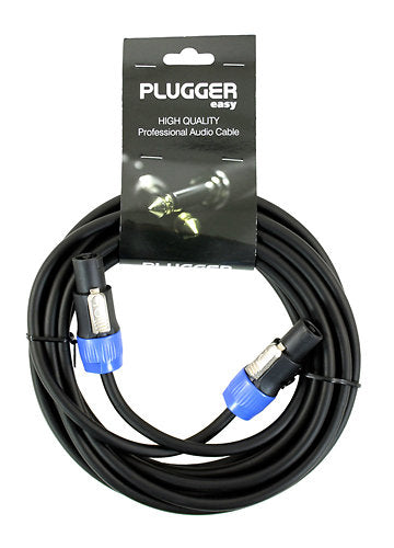 Plugger - Câble HP 2 x 1.5mm² Speakon Mâle - Speakon Mâle 6m Easy