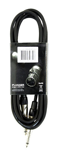 Plugger - Câble Jack Mâle Mono - Jack Mâle Mono 3m Easy