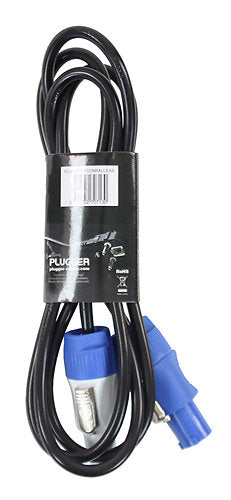 Plugger - Câble d'alimentation Powercon Mâle - Male 1.8m Elite