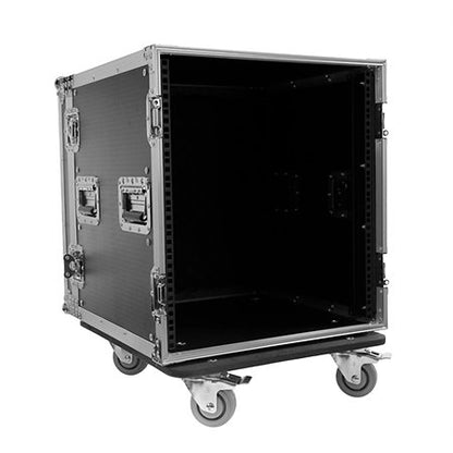 Plugger Case - Flight case Rack 12U roller