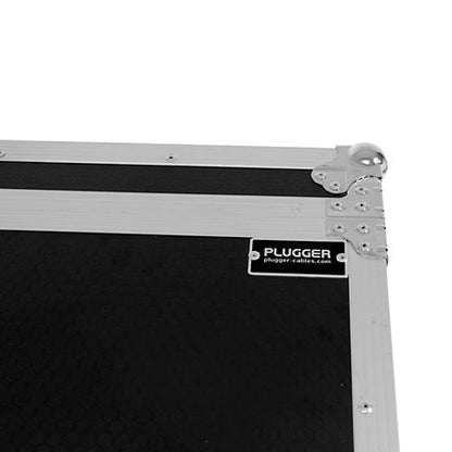 Plugger Case - Flight case Rack 12U roller