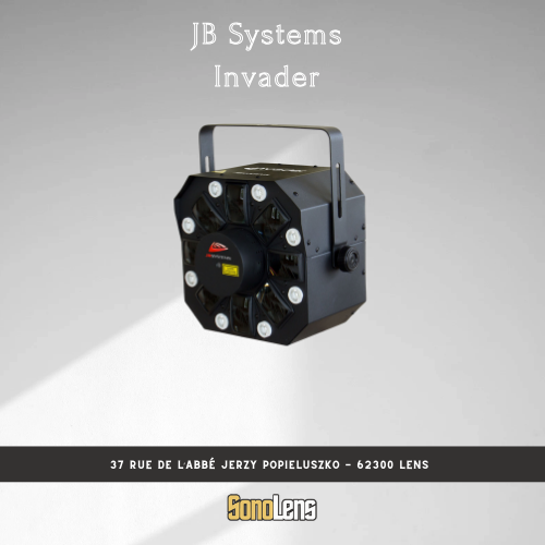 Location INVADER Effet LED 3 en 1