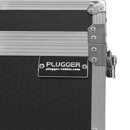 Plugger Case - Flight case Rack 1U short